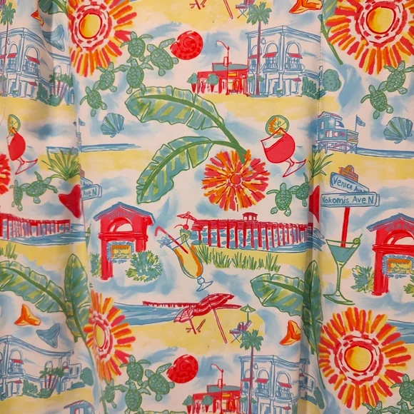 Smith & Quinn Custom Katherine Golf Sleeveless Dress Venice Beach Tropic… - Picture 5 of 11